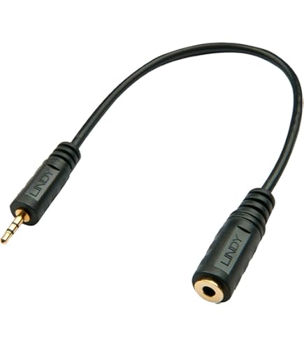 Cavo di ricambio per microfono da 3,5 mm, compatibile con Rode Wireless Go VideoMic GO 2/VideoMicro da 3,5 mm maschio a maschio TRS a TRS Audio