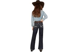 Wrangler Girl's Western Stretch Boot Cut Jeans