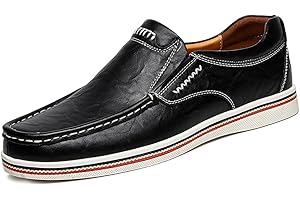 ASIFN Mocassini Casual da Uomo Business Brogue Scarpe Comfort Leggeri da Passeggio Sportivo