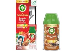 Air Wick Freshmatic Max Starter-Set inkl. 2 Nachfüller - 1x250ml Zimtzauber & Bratapfel & + 1x250ml Warm Vanilla Wish