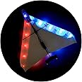 Night Flight Kit for PowerUp 4.0-15.5” Blue & Red LED Light Set Designed to Fly Your 4.0 Smartphone Controlled Paper Airplane at Night 4.0 Motor Add-on