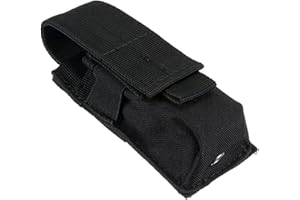 SANTUO Flashlight Pouch Molle Torch Pouch Flashlight Cover Case Fit 5" to 7" Flashlights Suitable for Outdoor Camping Hiking Hunting