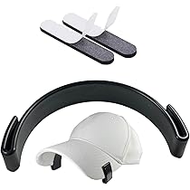 Hat Brim Bender, Perfect Hat Curve Band Hat Brim Shaper For Fitted Hats Easy Hats Shape Keeper Hat Curver Tool With 9 Curve Options For Baseball Caps, Easy To Shape (Smile Style