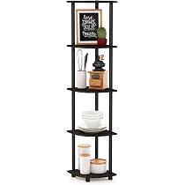 Furinno Turn-N-Tube Regal 3-ebenig - Walnuss/Braun, 75x60x30 Cm, Ohne Werkzeug Montierbar