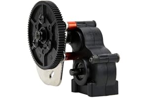 Tbest Caja de Cambios de transmisión ensamblada, Caja de transmisión de Caja de transmisión de Coche RC Compatible para 1/10 94180 Off-Road Crawler RC Car Accesorios De Modelo