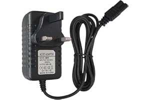BOEEA 2V Charger Replacement for Wahl Shaver Shaper 8061, 8163, 8786-1001, 7367, 7029, 7060, 7035, 7339, 4000, 7063-017, ‎7065-017, WAKH4, 7064-017, 7061-917, 5-Star Series Trimmer Clipper Power Adapter