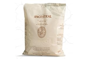 ANCESTRAL Flor de Sal de Manantial. 100% Ecológica. Sal sin refinar ni microplásticos. Recolectada a mano. Rica en Minerales. Ideal para dar un Toque Gourmet. Origen: Pirineo navarro