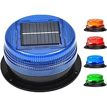 Luce Di Emergenza Solare LED | Stroboscopica Magnetica | Ricarica USB/Accendisigari