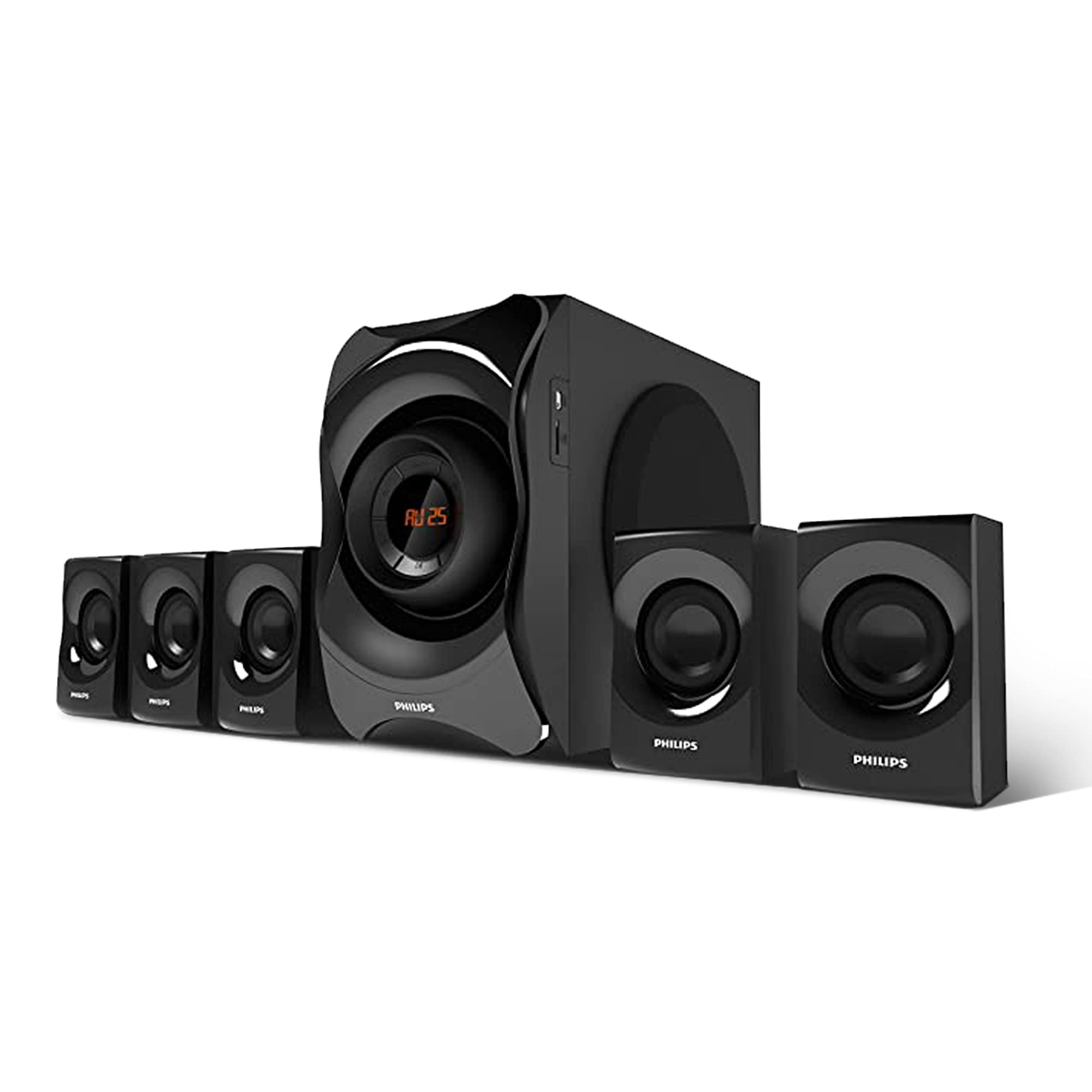PHILIPS Audio SPA8000B/94 5.1 Channel Multimedia Speaker System Review