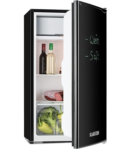 Frigorifero Klarstein Yummy - Compatto Con Freezer, 90 Litri, Argento