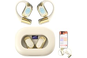 SHIPTREE KI Übersetzer Kopfhörer mit Echtzeit Übersetzung, Bluetooth 5.4, HiFi Sound, LED Batteriestandsanzeige,60 Std Wiedergabezeit, 144 Sprachen,Kopfhörer für Meetings, Reisen & Sport (Hautfarbe)