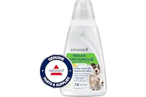 Bissell, Soluzione Detergente Multi-Surface Pet, per Macchine CrossWave, SpinWave, SpinWave Robot e HydroWave, Forte Azione Pulente, in Modo del Tutto Naturale, 3122, Multicolor, 1 L