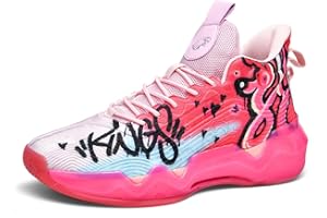 XINGHUANHUA Zapatillas de Baloncesto Altas para Hombres Zapatillas de Baloncesto Transpirables Zapatillas de Baloncesto Antideslizantes Zapatillas Deportivas Ligeras