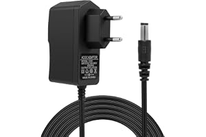 12V 0,5A AC/DC-strömadapter, 5,5mm x 2,1mm Laddare AC 100-240V till DC 6W AC/DC-strömadapter 12V 0,5A för CCTV-övervakningskameror LED-ljusremsa, 100CM Laddare