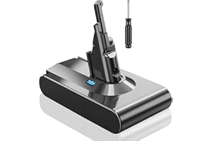 HUAENG V8 - Batteria agli ioni di litio per Dyson, 21,6 V V8 SV10, ricambio per Dyson V8 Absolute/Dyson V8 Animal/Dyson V8 Animal V8 Fluffy V8 Motorhead esclusivo