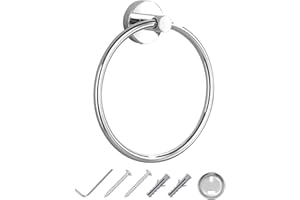 JASSFERRY jass Ferry Anneau Porte-Serviette Mural avec Chrome Poli