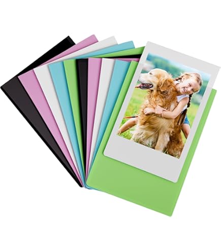 Lot De 12 Cadres Photo Magnétiques Pour Réfrigérateur De 10,2