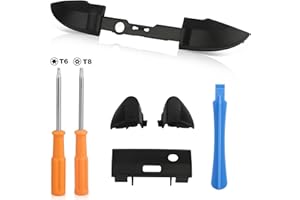 EEEKit Boutons Déclenchement Pare-chocs Remplacement LB RB LT RT, Tournevis T6 T8 Compatible avec Xbox Series X et S