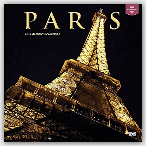 Download Paris 2017 Square Wall Calendar