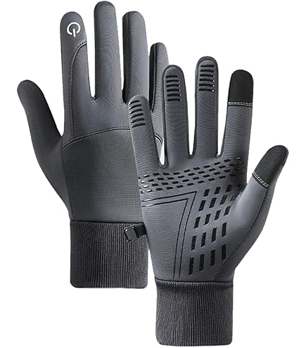Lot De 2 Paires De Gants Thermiques Hiver Écran Tactile - Imperméables, Antidérapants, Coupe-Vent, Ultra Chauds - Idéal Cyclisme, Randonnée, Conduite, Sports Outdoor