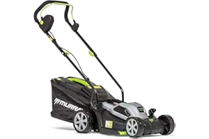 Tondeuse à gazon électrique filaire Murray EC320 32 cm, Powered by Briggs & Stratton, jusqu'à 300m2, poussée, garantie 5 ans