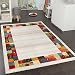 Produktbild Paco Home Designer Teppich Modern Loribaft Bordüre Nomaden Teppich Multicolor Beige Creme, Grösse:160x230 cm