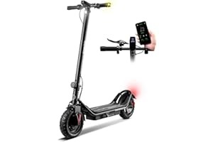 Apachie Pro Edition Adults Electric Scooter, 500W Motor, 10.5 inch Wheels, E-Scooter, 12.5AH Lithium Battery, 3 Speed Modes, 45km Long Range, Dual Braking System, APP Control, Bluetooth