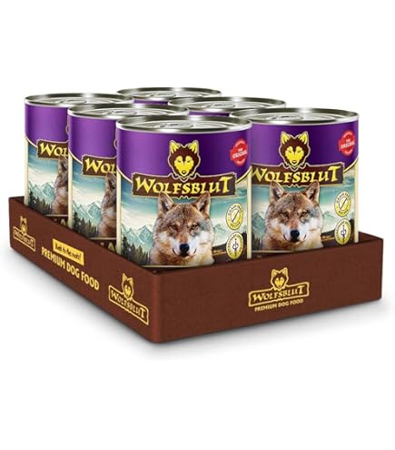 Wolfsblut - Deep Glade - 6 x 395 g - Rothirsch und Wasserbffel -  Nassfutter - Hundefutter - Getreidefrei : Amazon.de: Haustier