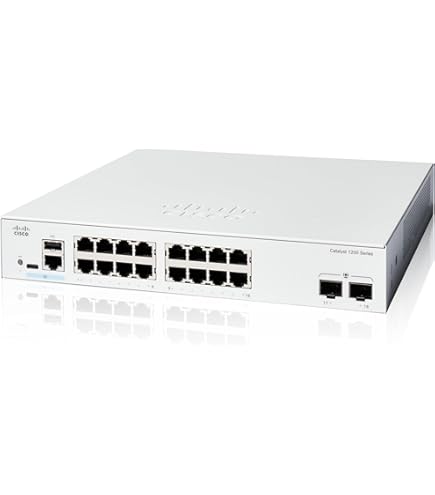 Cisco Catalyst 1200-8P-E-2G Smart Switch, 8 Port GE, PoE, Ext PS