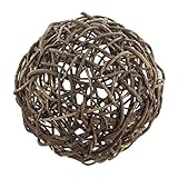 holzkugel deko kugel in rustikal verschlungener Optik Maße ca. Ø 40 cm