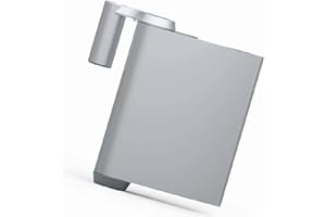 HECHT INTERNATIONAL Türschliesser aus Stahl silber für DIN links und rechts ohne Bohren 201640103-HE