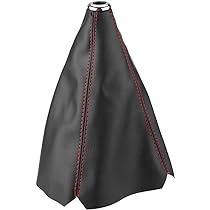 BESULEN Car Shift Boot Cover, Suede Leather Shift Knob Boot Dust Cover, Universal Manual/Auto Shifter Boot Sleeve Replacement, Handbrake Gaiter Boot - View #7