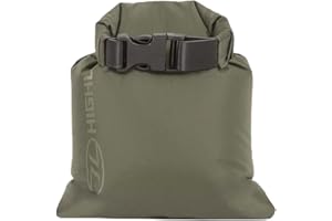 Highlander Lightweight Waterproof Dry Bags (Ranger Green, 1L)