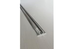 KEDERUK Awning C Rail 1.2m Section aluminium Profile Caravan Motorhome Campervan with D/S tape (1x1.2m)