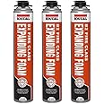 3 x Soudal B2 Fire & Acoustic Expanding Foam