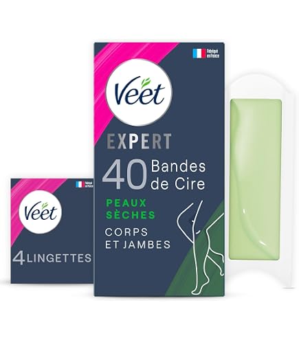 Lot De 4 X 16 Bandes De Cire Froide Nair Visage Extrait De Lait De Coco - Neuf