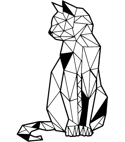 Katzenskulptur Als Buchstütze - Dekorative Deko-Figur Mit Gestreckten Beinen Für Regal, Schreibtisch & Wohnraum