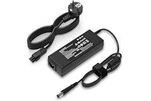 HAFIUEGE Cargador Portátil 90W para HP Pavilion G4 G6 G7 DV3 DV4 DV5 DV6 DV7 G32 G42 G56 G60 EliteBook G1 G2 650 840 850 8440p 8460p 8470p Compaq Presario CQ40 CQ45 Elitedesk 19V 4,74A Alimentación 7.4*5.0Mm