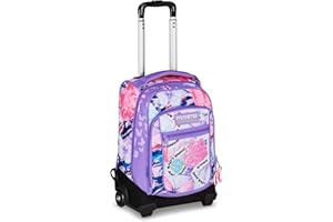 Mitama Trolley DR Scuola LOVE&SHINE, 34 Lt, Uso zaino, Tasca con organizer, Bambina, Scuola elementare e media, Viaggi e tempo libero