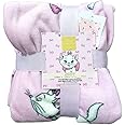 P&R:UK Aristocats Marie Plush Fleece Blanket | Super Soft, Warm, and Cozy Throw | 120cm x 150cm | Perfect for Couch, Sofa, Bed for Girls, Kids, Adult Fans | Birthday and Home Décor