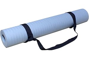 Makoto Nobu Correa para Esterilla de Yoga, Ajustable Algodón Cinta de Yoga, Porta Esterilla Yoga para Esterilla de Yoga Todos los Tamaños, Elástico Cinturon Yoga para Pilates,Estiramientos y Fitness