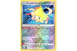 Cardicuno Strahlendes Jirachi 120/195 Silbernde Sturmwinde Sammelkarte Deutsch