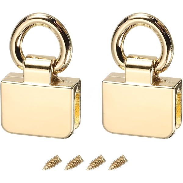 Sourcing Map Métal Rectangle Anneau Boucles 31x15mm Pour Sacs Ceintures