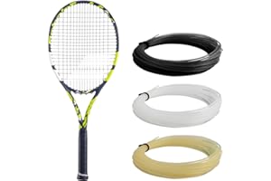 Babolat, Raquette de Tennis Modèle Pure Aero Junior 25 Gen8, Taille 635 mm, Couleur Gris Jaune Blanc, Grip 000, Conçue pour Joueurs Compétiteurs, Optimisée pour Puissance et Effets