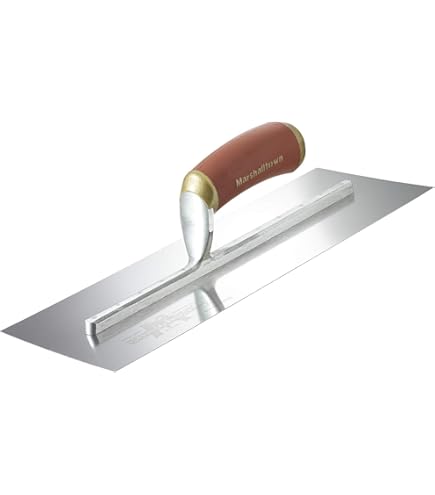 Marshalltown PermaFlex Finishing Trowel 14-inch - DuraSoft Handle For Drywall & Plaster