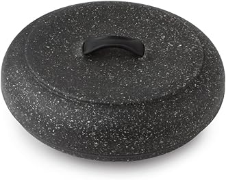 Dexas Microwavable XL Tortilla Warmer 9.5" Granite Pattern. Ideal for Tortillas, Pita Breads, Biscuits and Pancakes