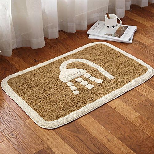 Cotton cartoon shower pattern decorative mats door mats kitchen mats bathroom mats 19 x 31 inch approx