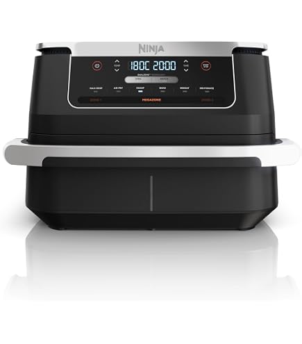 Jomdjmskes 150 Pcs Papier Cuisson Air Fryer - Doublures Jetables Pour Ninja Foodi Flex AF500EU 5.2L & 10.4L Dual Zone