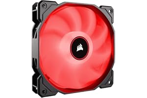 Corsair CO-9050080-WW Ventola per Case, 120 mm, Confezione Singola, Rosso