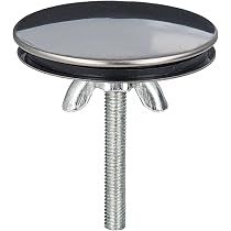 Roestvrijstalen Kraangatdeksel – 5 Cm, Zilver, Voor Ongebruikte Gaten In Gootstenen – Geschikt Voor Keuken En Badkamer
